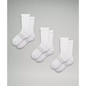 Women's Power Stride Crew Socks (3 Pack) - White